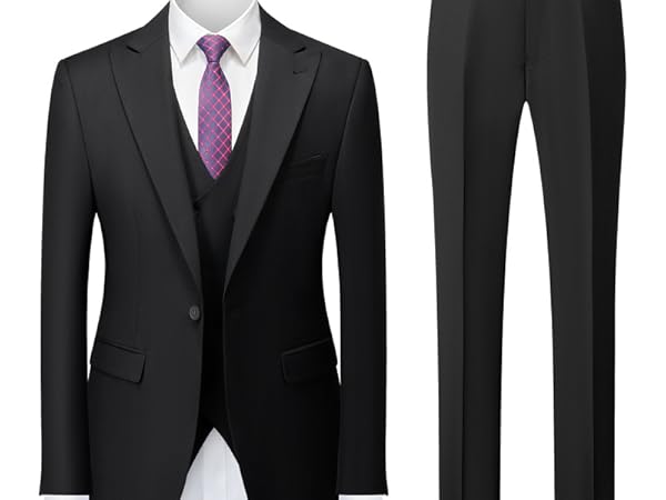 3 piece men suit 