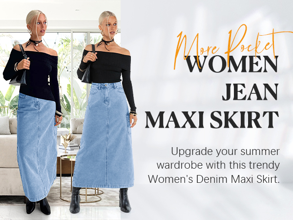 women''s denim skirt