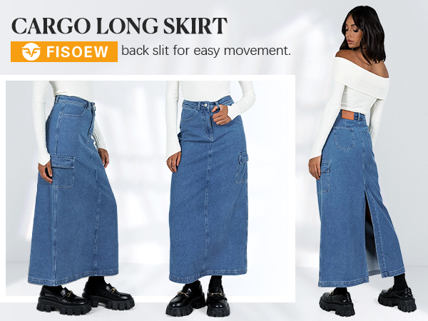 women''s denim skirt