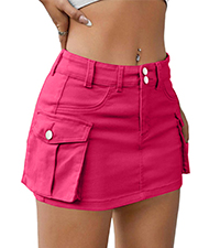 jean skirt