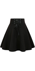 mini gothic skirts