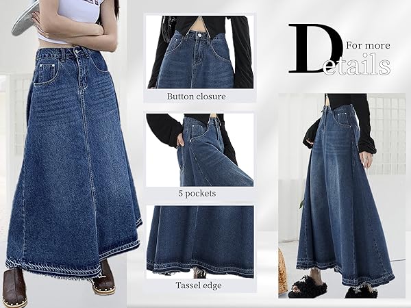 y2k e girl denim skirt