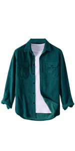 Mens Corduroy Dress Shirt