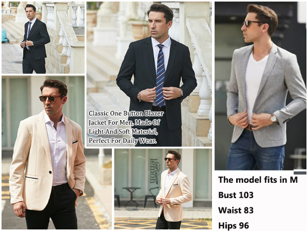 COOFANDY Mens Casual Blazer Jacket