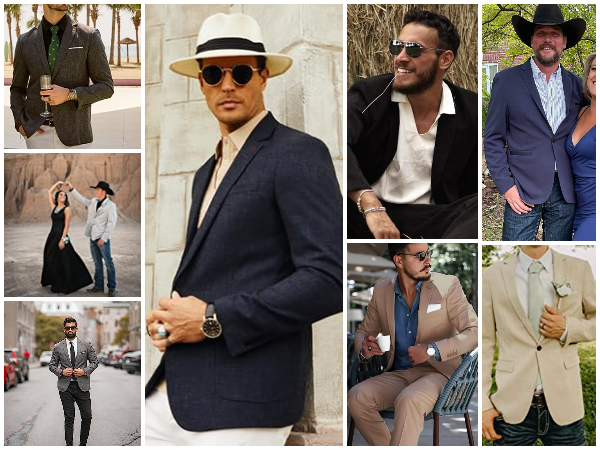 Men&#39;s Casual Blazer Jacket