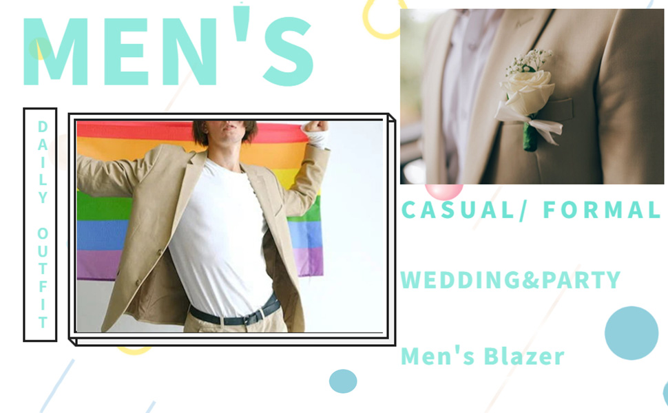 beige men''s blzer