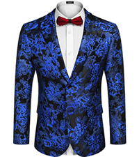 Mens Floral Tuxedo Jackets