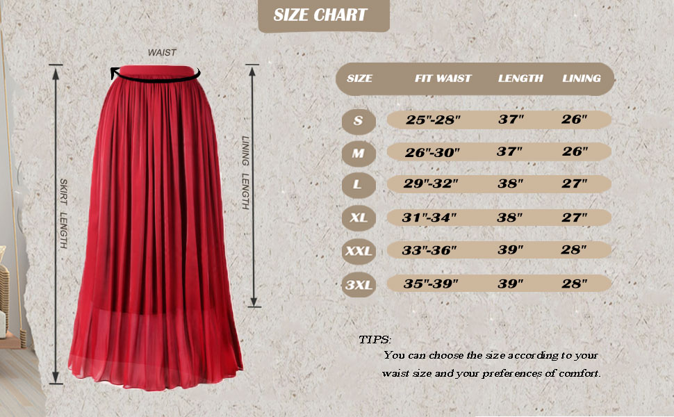 maxi skirts for girls