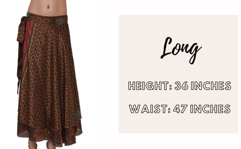 long wrap skirts
