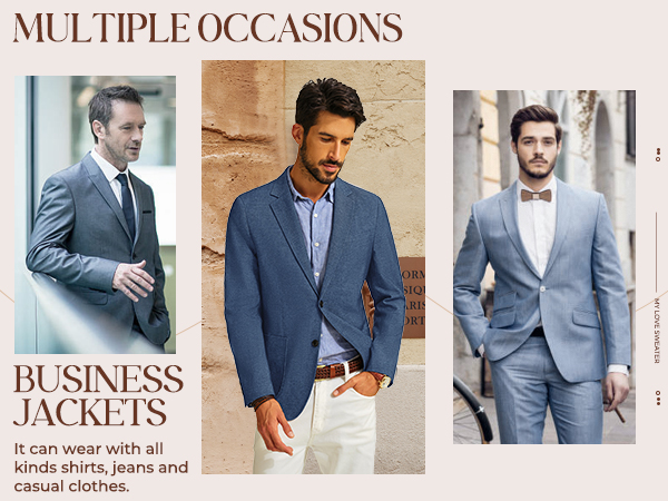Mens Business Sport Jacket