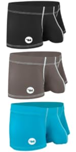 3 Inch Inseam nylon Boxer Brief