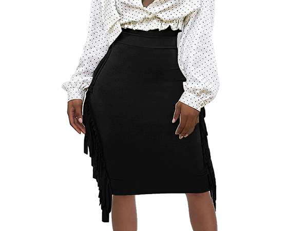 knee length skirt