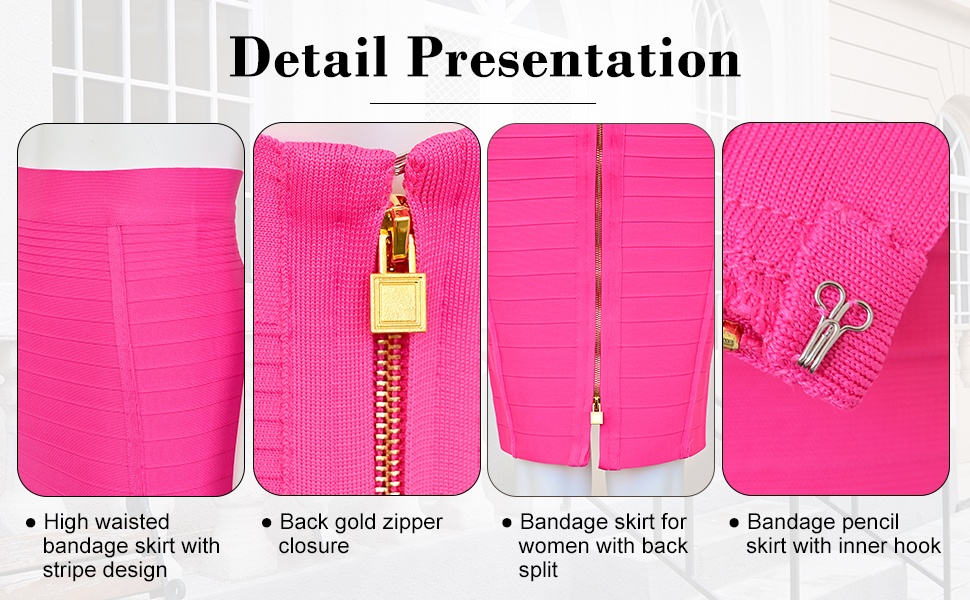 bandage pencil skirt