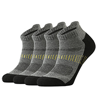 Men no show wool hiking hike cycling casual light loafer sneaker boat golf performance socks