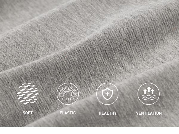 COTTON MATERIAL:BREATHABLE,MOISTURE WICKING/SOFT/COMFORTABLE
