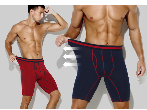 high elastic material and long leg function give you enough support