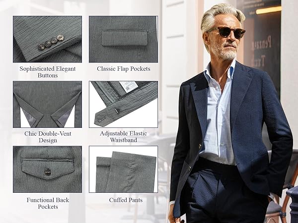 Summer Seersucker Suit