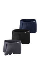 separated pouch men boxer brief