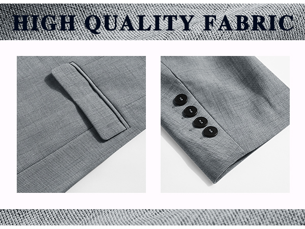 notched lapel long sleeve fall suit jacket