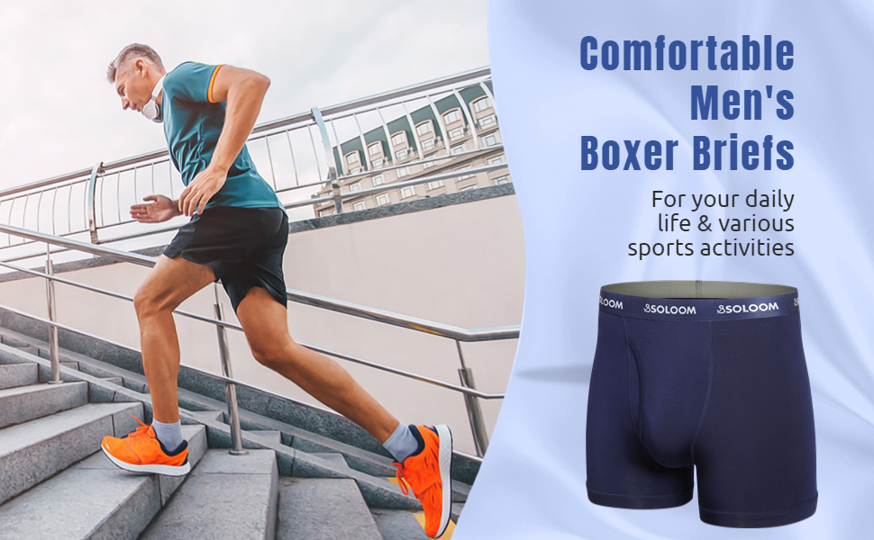 MENS UNDERWEAR BOXER BRIEFS