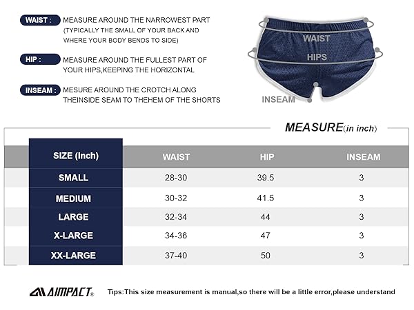 AIMPACT Mens Mesh Booty Shorts 3 Inch Sexy Smooth Lounge Active Shorts Ranger Panties…
