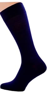 navy blue dress socks for men calssic trouser socks breathable thin