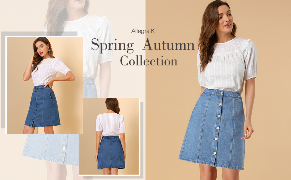 denim skirt