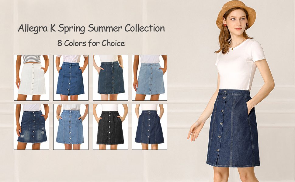 Denim Skirt
