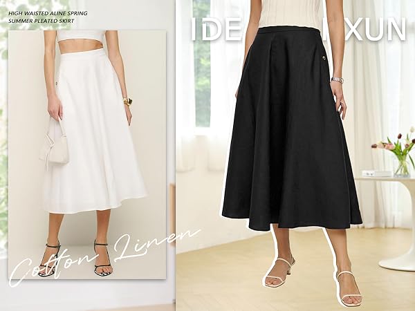 Pleated Skirts