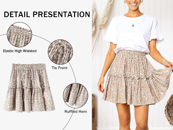 short flowy skirt