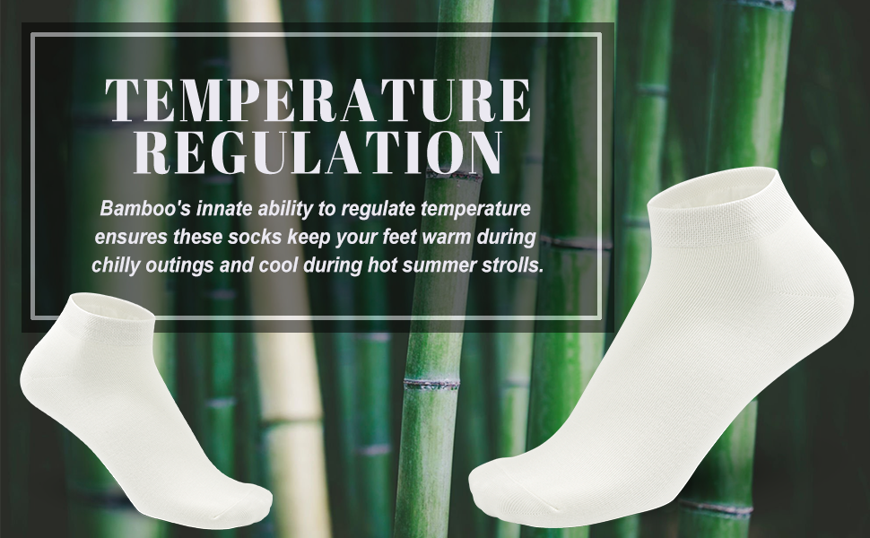 Premium Rayon Viscose Bamboo Mens Crew Socks Breathable Thin Soft Comfortable Moisture Wicking