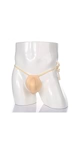 Wearable Men Bulge Enhancing Underwear Cup Sponge Pad Swimwear Padded Male Model Thong