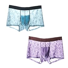 hollow men ice silk underwear Men''s Boxer Briefs