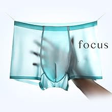 ice silk men boxer briefs underwear 