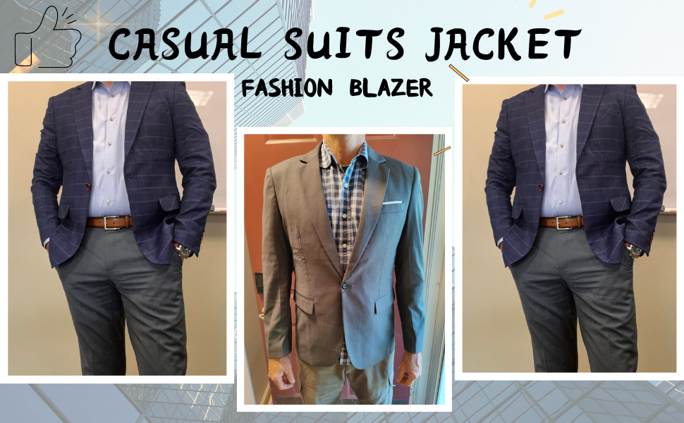 casual suit jackets fashion blazer