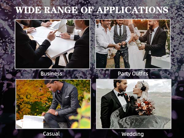 Men Suits Wide Range of Applications