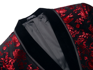 Velvet Blazer Tuxedo Jacket
