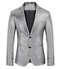mens metallic jacket