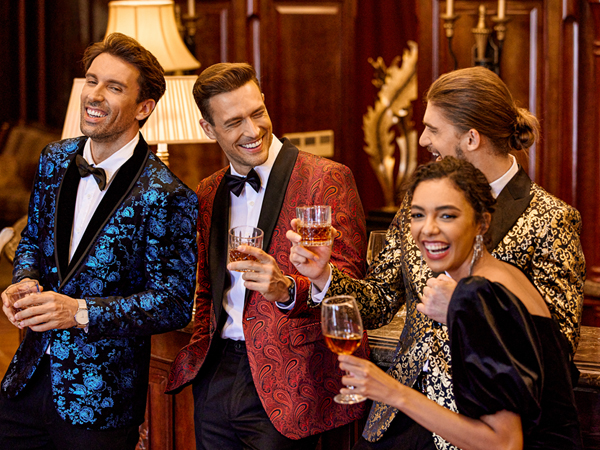 mens  velvet blazer jacket