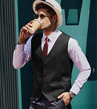 Mens Casual Classic Vest