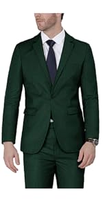 2 Piece One Button Suits