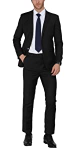 WEEN CHARM slim fit suits for men