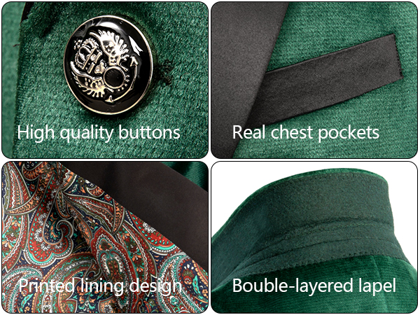 Velvet Blazer Details