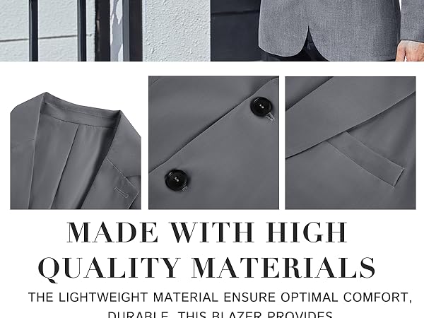 Runcati Mens Casual Blazer Sport Coat