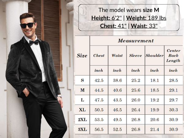 mens velvet jacket