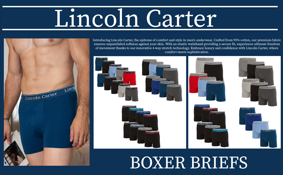 Lincoln Carter men&#39;s boxer briefs