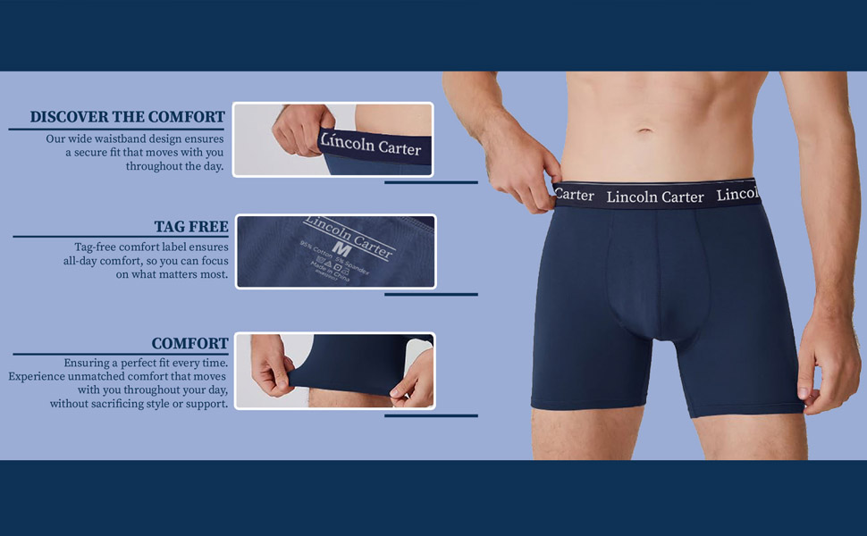 Lincoln Carter mens boxer briefs