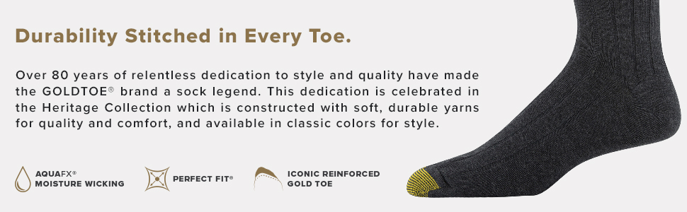 GT Men''s Hampton Socks, Men''s Socks, GoldToe Socks, GoldToe