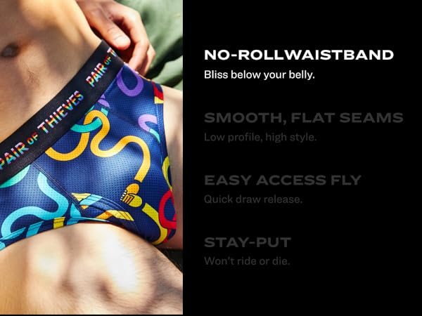 NO-ROLL WAISTBAND