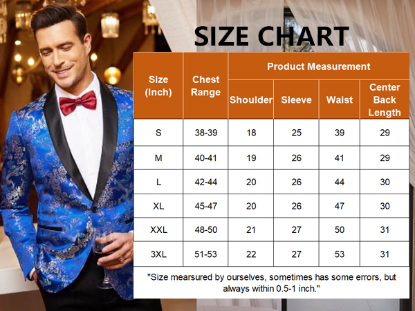 mens Floral Tuxedo Jacket